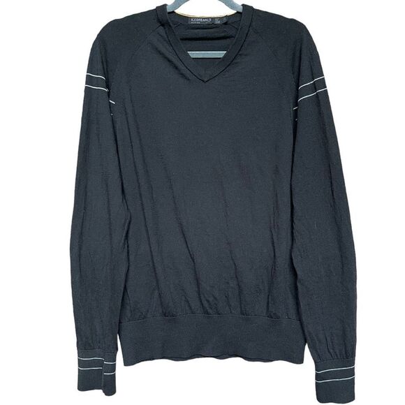 ICEBREAKER Men’s 100% Wool V-Neck Sweater XL - Picture 1 of 7
